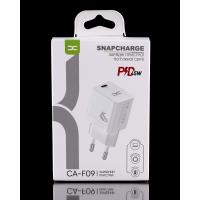 Сетевое зарядное устройство (Адаптер) DC PD/45W (CA-F09) белый