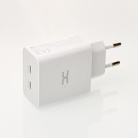 Сетевое зарядное устройство DC 2в1 Type-C 2PD/35W Fast Charger (CA-D17) белый