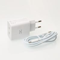 Сетевое зарядное устройство DC 2в1 Type-C 2PD/35W Fast Charger (CA-D17) белый