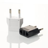 Сетевой переходник Евро белый