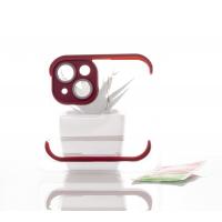 Силиконовая накладка CornerPad 3in1 для iPhone 15 бордовый