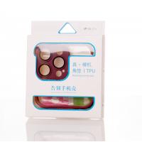 Силиконовая накладка CornerPad 3in1 для iPhone 15 Pro бордовый