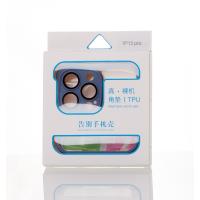 Силиконовая накладка CornerPad 3in1 для iPhone 13 Pro серо-синий