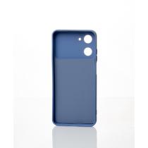 Силиконовый чехол CAMERA PROTECTION для Realme 10 4G (RMX3630) серо-синий