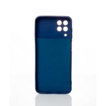 Силиконовый чехол CAMERA PROTECTION для Samsung M33 5G темно-синий