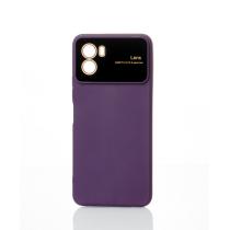 Силиконовый чехол CAMERA PROTECTION для Vivo Y15s фиолетовый