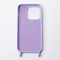 Силиконовый чехол CORD для iPhone 14 фиалковый