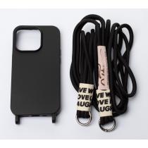 Силиконовый чехол CORD для iPhone 14 Pro Max черный