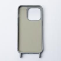 Силіконовий чохол CORD для телефону iPhone 14 Pro сірий