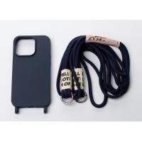 Силиконовый чехол CORD для iPhone 14 Pro темно-синий