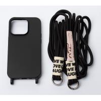 Силиконовый чехол CORD для iPhone 15 черный