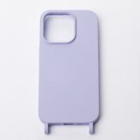 Силиконовый чехол CORD для iPhone 15 Pro фиалковый