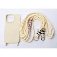 Силиконовый чехол CORD для iPhone 15 Pro Max бежевый