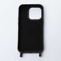 Силиконовый чехол CORD для iPhone 15 Pro Max черный