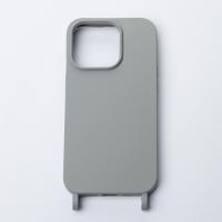 Силиконовый чехол CORD для iPhone 15 серый