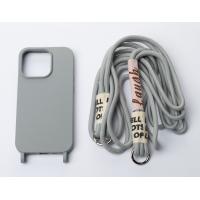 Силиконовый чехол CORD для iPhone 15 серый