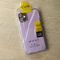 Силиконовый чехол DARK GLITTER для iPhone 12 / iPhone 12 Pro фиолетовый