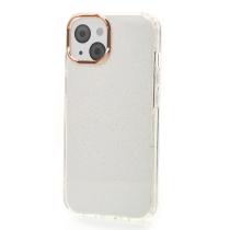 Силиконовый чехол DARK GLITTER для iPhone 13 прозрачный