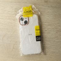 Силиконовый чехол DARK GLITTER для iPhone 14 Plus прозрачный