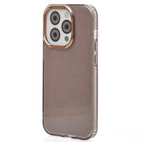 Силиконовый чехол DARK GLITTER для iPhone 14 Pro Max черный