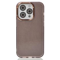 Силиконовый чехол DARK GLITTER для iPhone 15 Pro черный