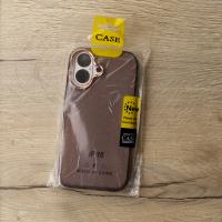 Силиконовый чехол DARK GLITTER для iPhone 16 Plus черный