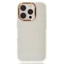 Силиконовый чехол DARK GLITTER для iPhone 16 Pro Max прозрачный