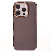 Силиконовый чехол DARK GLITTER для iPhone 16 Pro Max черный