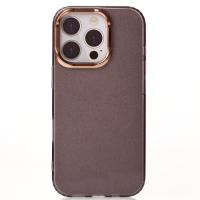 Силиконовый чехол DARK GLITTER для iPhone 16 Pro черный