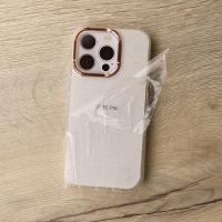 Силиконовый чехол DARK GLITTER для iPhone 16 Pro прозрачный