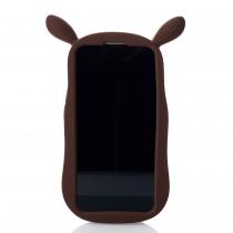 Силиконовый чехол FACE CASE для iPhone 13 Pro Max girl