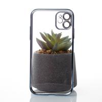 Пластиковый чехол GLITTER для iPhone 11 синий