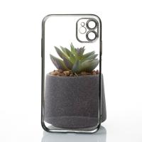 Пластиковый чехол GLITTER для iPhone 11 зеленый