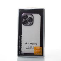 Пластиковый чехол GLITTER для iPhone 14 Pro фиолетовый