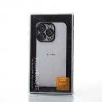 Пластиковый чехол GLITTER для iPhone 15 Pro черный