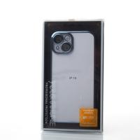 Пластиковый чехол GLITTER для iPhone 15 синий