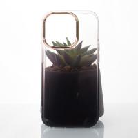 Силиконовый чехол GRADIENT для iPhone 12 / iPhone 12 Pro черный