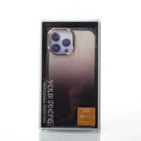 Силиконовый чехол GRADIENT для iPhone 14 Pro черный