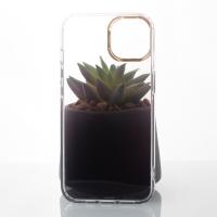 Силиконовый чехол GRADIENT для iPhone 15 черный