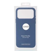 Силиконовый чехол Lux Colors с поддержкой MagSafe для iPhone 17 Pro Max (AI) Midnight