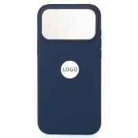 Силиконовый чехол Lux Colors с поддержкой MagSafe для iPhone 17 Pro Max (AI) Midnight