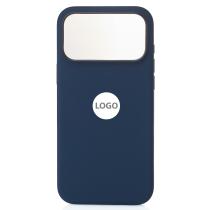 Силиконовый чехол Lux Colors с поддержкой MagSafe для iPhone 17 Pro Max (AI) Midnight
