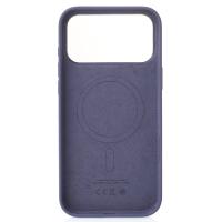 Силиконовый чехол Lux Colors с поддержкой MagSafe для iPhone 17 Pro Max (AI) Purple Fog