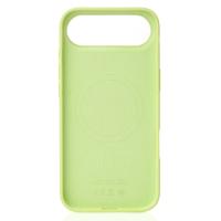 Силиконовый чехол Lux Colors с поддержкой MagSafe для iPhone 17 AIR Neon Yellow