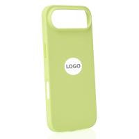 Силиконовый чехол Lux Colors с поддержкой MagSafe для iPhone 17 AIR Neon Yellow