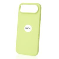 Силиконовый чехол Lux Colors с поддержкой MagSafe для iPhone 17 AIR Neon Yellow