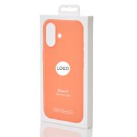 Силиконовый чехол Lux Colors с поддержкой MagSafe для iPhone 17 (AI) Orange