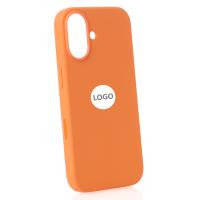 Силиконовый чехол Lux Colors с поддержкой MagSafe для iPhone 17 (AI) Orange