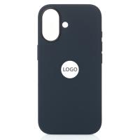Силиконовый чехол Lux Colors с поддержкой MagSafe для iPhone 17 (AI) Black