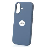 Силиконовый чехол Lux Colors с поддержкой MagSafe для iPhone 17 (AI) Anchor Blue